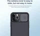Nillkin CamShield Apple iPhone 12 / 12 Pro Hoesje Camera Slider Blauw afbeelding 5