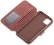 AZNS Apple iPhone 12 / 12 Pro Portemonnee Stand Hoesje Bruin afbeelding 9