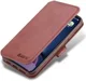 AZNS Apple iPhone 12 / 12 Pro Portemonnee Stand Hoesje Bruin afbeelding 1