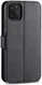 AZNS Apple iPhone 12 / 12 Pro Portemonnee Stand Hoesje Zwart afbeelding 4