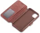 AZNS Apple iPhone 12 Pro Max Portemonnee Stand Hoesje Rood afbeelding 5