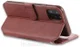 AZNS Apple iPhone 12 Pro Max Portemonnee Stand Hoesje Rood afbeelding 7