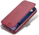 AZNS Apple iPhone 12 Pro Max Portemonnee Stand Hoesje Rood afbeelding 1