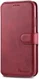 AZNS Apple iPhone 12 Pro Max Portemonnee Stand Hoesje Rood afbeelding 2