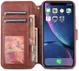 AZNS Apple iPhone 12 Mini Hoesje Wallet Book Case met Stand Zwart afbeelding 6
