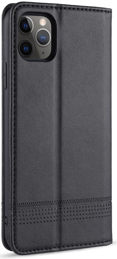 AZNS Apple iPhone 12 Mini Hoesje Portemonnee Zwart afbeelding 2