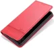 AZNS Apple iPhone 12 Mini Hoesje Portemonnee Rood afbeelding 1
