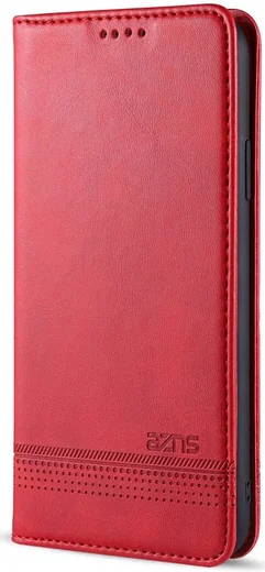 AZNS Apple iPhone 12 Mini Hoesje Portemonnee Rood afbeelding 4