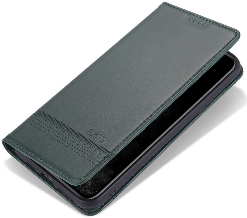 AZNS Apple iPhone 12 Mini Hoesje Portemonnee Groen afbeelding 1