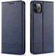 AZNS Apple iPhone 12 Mini Hoesje Portemonnee Blauw afbeelding 3
