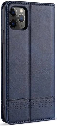 AZNS Apple iPhone 12 Mini Hoesje Portemonnee Blauw afbeelding 2