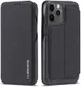 LC.IMEEKE Apple iPhone 12 Mini Hoesje Retro Portemonnee Zwart afbeelding 3
