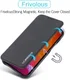 LC.IMEEKE Apple iPhone 12 Mini Hoesje Retro Portemonnee Zwart afbeelding 8