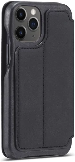 LC.IMEEKE Apple iPhone 12 Mini Hoesje Retro Portemonnee Zwart afbeelding 4