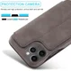 LC.IMEEKE Apple iPhone 12 Mini Hoesje Retro Portemonnee Grijs afbeelding 12