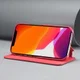 LC.IMEEKE Apple iPhone 12 / 12 Pro Hoesje Retro Portemonnee Rood afbeelding 5