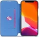 LC.IMEEKE Apple iPhone 12 Pro Max Hoesje Retro Portemonnee Blauw afbeelding 2