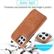 LC.IMEEKE Apple iPhone 12 Pro Max Hoesje Retro Portemonnee Bruin afbeelding 9
