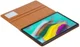 Samsung Galaxy Tab A 8.4 (2020) Portemonnee Tri-Fold Hoes Bruin afbeelding 5