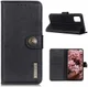 Samsung Galaxy S20 FE Hoesje Vintage Wallet Book Case Zwart afbeelding 3