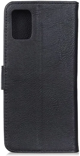 Samsung Galaxy S20 FE Hoesje Vintage Wallet Book Case Zwart afbeelding 6