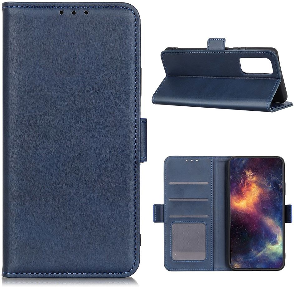 Samsung Galaxy S20 FE Hoesje Wallet Book Case Blauw afbeelding 3