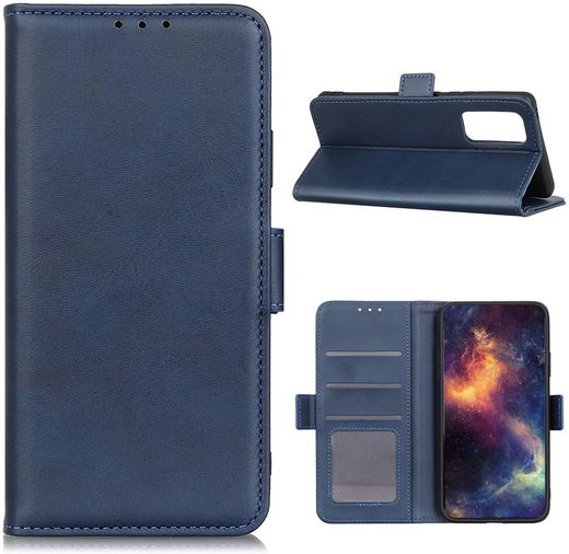 Samsung Galaxy S20 FE Hoesje Wallet Book Case Blauw afbeelding 3