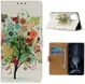 Samsung Galaxy S20 FE Portemonnee Hoesje Vrolijke Boom Print afbeelding 6