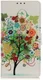 Samsung Galaxy S20 FE Portemonnee Hoesje Vrolijke Boom Print afbeelding 1