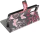 Samsung Galaxy S20 FE Portemonnee Hoesje Print Roze Vlinders afbeelding 4