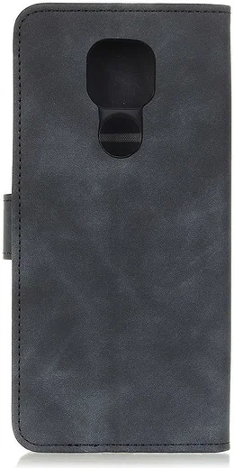Motorola Moto G9 Play / Moto E7 Plus Hoesje Vintage Wallet Zwart afbeelding 5
