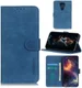 Motorola Moto G9 Play / Moto E7 Plus Hoesje Vintage Wallet Blauw afbeelding 2