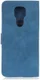 Motorola Moto G9 Play / Moto E7 Plus Hoesje Vintage Wallet Blauw afbeelding 4