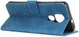 Motorola Moto G9 Play / Moto E7 Plus Hoesje Vintage Wallet Blauw afbeelding 5