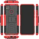 Xiaomi Redmi 9C Robuust Hybride Hoesje Rood afbeelding 9