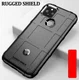 Google Pixel 5 Hoesje Shock Proof Rugged Shield Zwart afbeelding 3