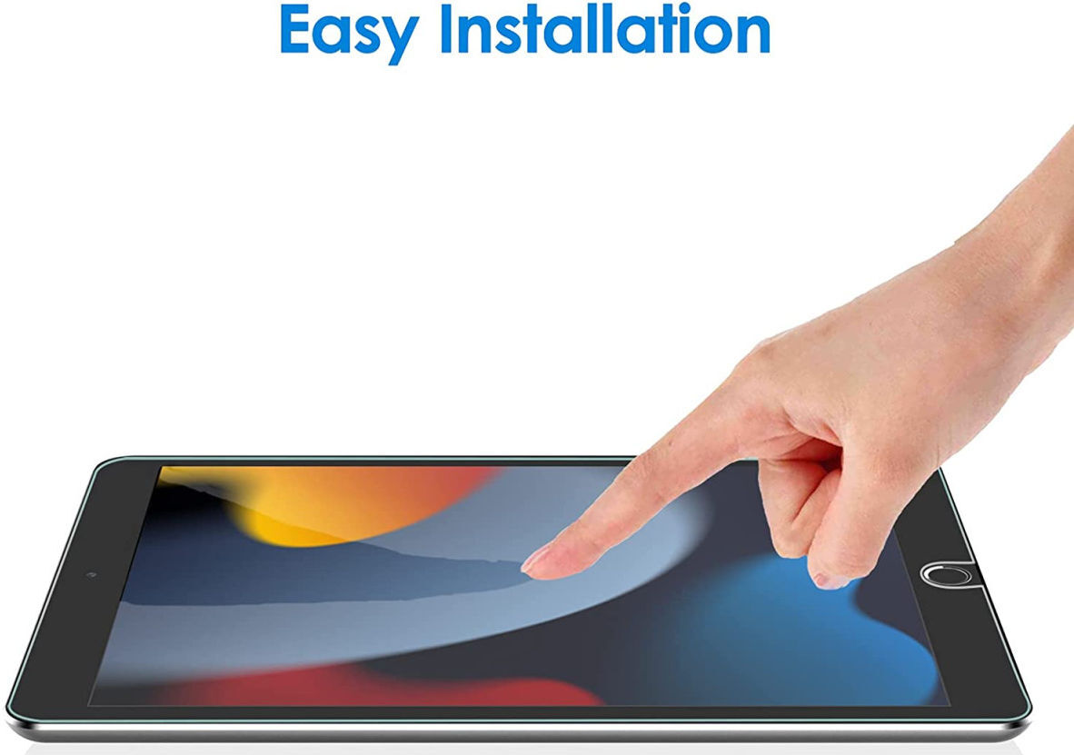 Apple iPad (2019/2020) 0.3mm Arc Edge Tempered Glass Screenprotector afbeelding 3