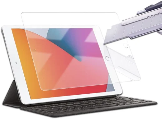 Apple iPad 10.2 (2019/2020/2021) Edge Tempered Glass Screenprotector afbeelding 3