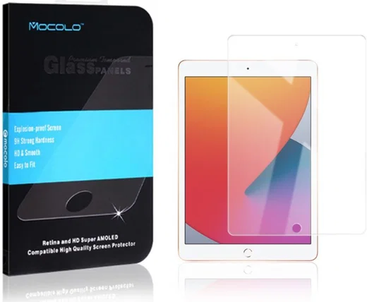 Apple iPad 10.2 (2019/2020/2021) Edge Tempered Glass Screenprotector afbeelding 6