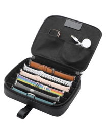Universele Organizer Opbergtas / Reistas voor Smartwatch Bandjes Zwart afbeelding