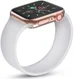 Geschikt voor Apple Watch 41MM / 40MM / 38MM Bandje Solo Loop Wit (S) afbeelding 3
