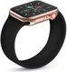 Apple Watch Bandje - 42MM/41MM/40MM/38MM - Solo Loop - Zwart (Maat: M) afbeelding 3