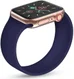Geschikt voor Apple Watch 41MM / 40MM / 38MM Bandje Solo Loop Blauw (Maat: M) afbeelding 3