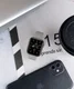 Geschikt voor Apple Watch 41MM / 40MM / 38MM Bandje Solo Loop Grijs (Maat: L) afbeelding 5