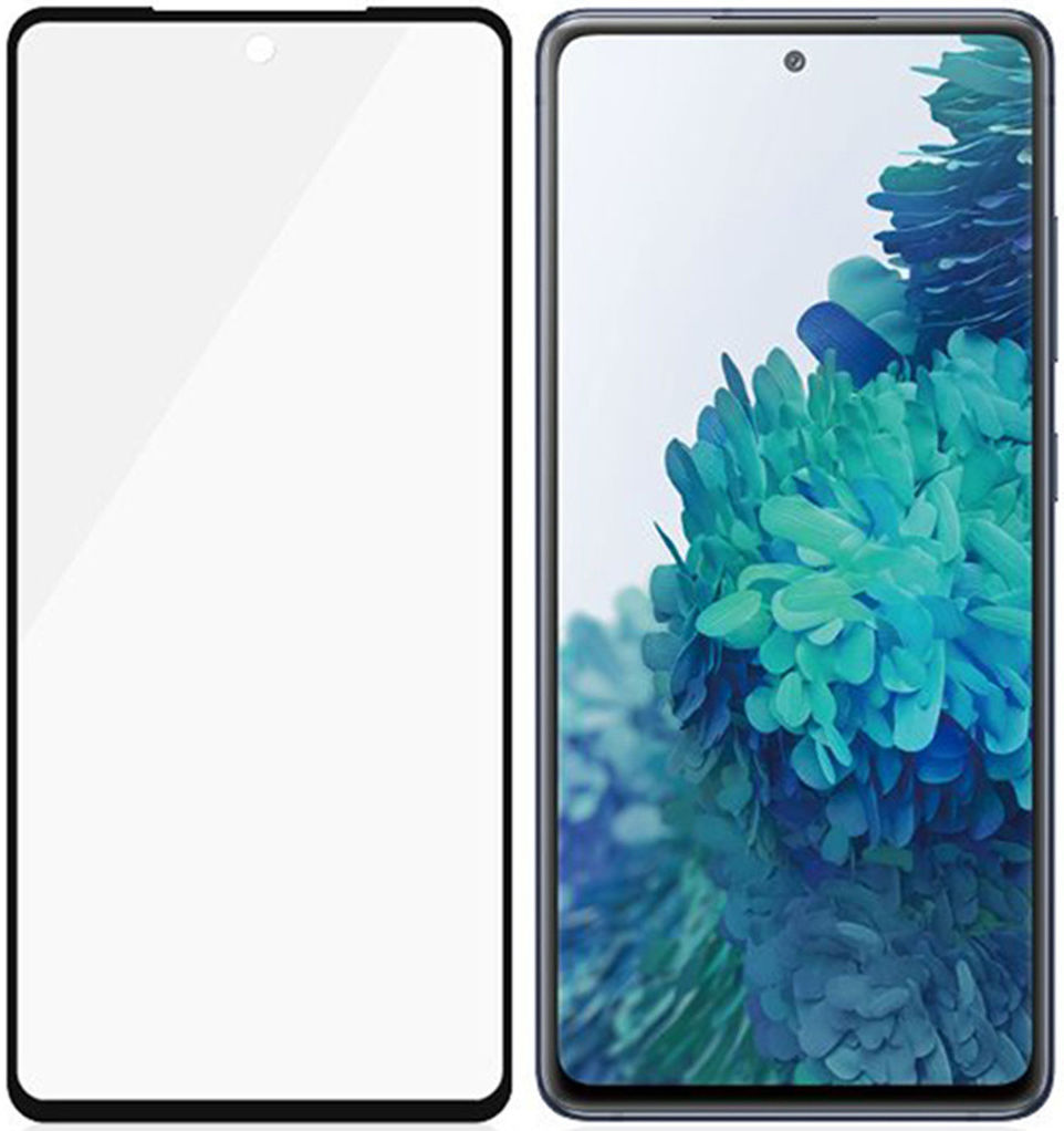 PanzerGlass Samsung Galaxy S20 FE Screenprotector Antibacterieel Zwart afbeelding 4
