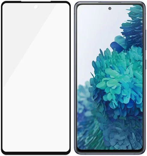 PanzerGlass Samsung Galaxy S20 FE Screenprotector Antibacterieel Zwart afbeelding 4