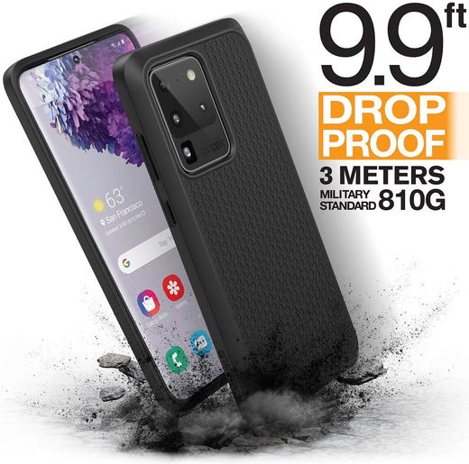 Catalyst Impact Protection Samsung Galaxy S20 Ultra Hoesje Zwart afbeelding 4