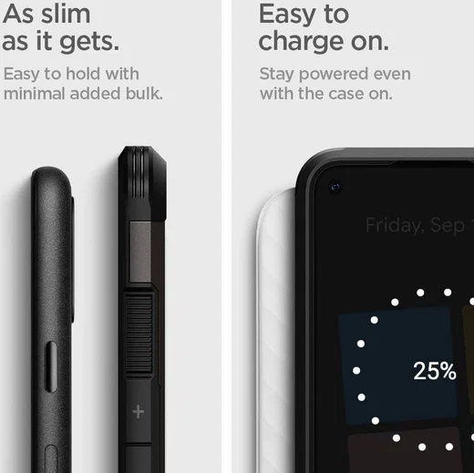 Spigen Tough Armor Google Pixel 5 Hoesje Gunmetal afbeelding 15