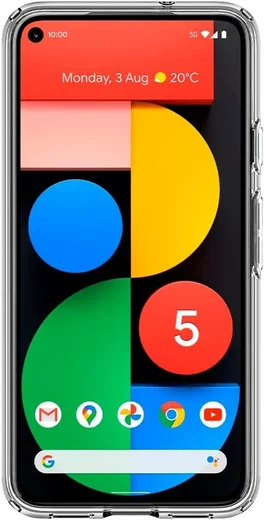 Spigen Crystal Hybrid Google Pixel 5 Hoesje Transparant afbeelding 5