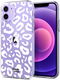 HappyCase Apple iPhone 12 Mini Hoesje Flexibel TPU Luipaard Print afbeelding 2